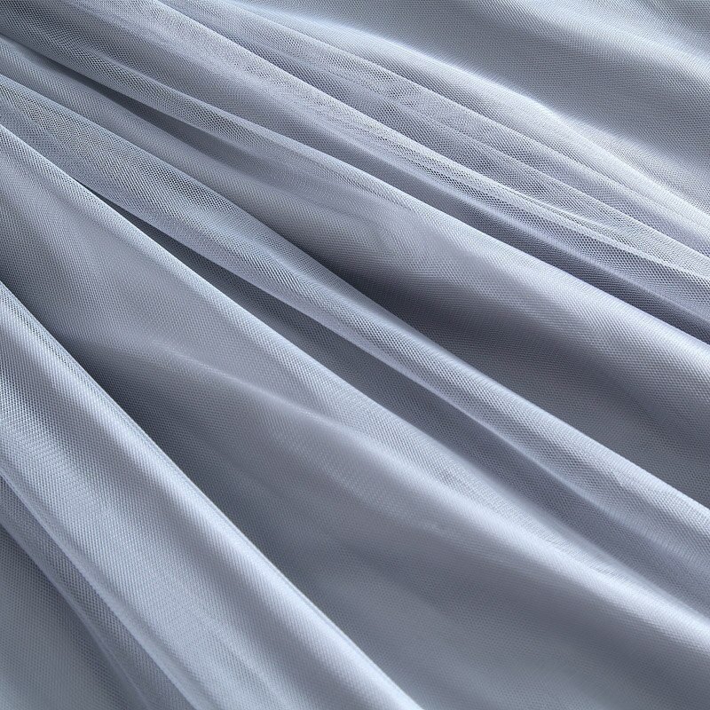 OHRYIYIE 2021 Spring Summer Vintage Tulle Skirt Women Elastic High Waist Mesh Skirts Long Pleated Tutu Skirts Female Jupe Longue