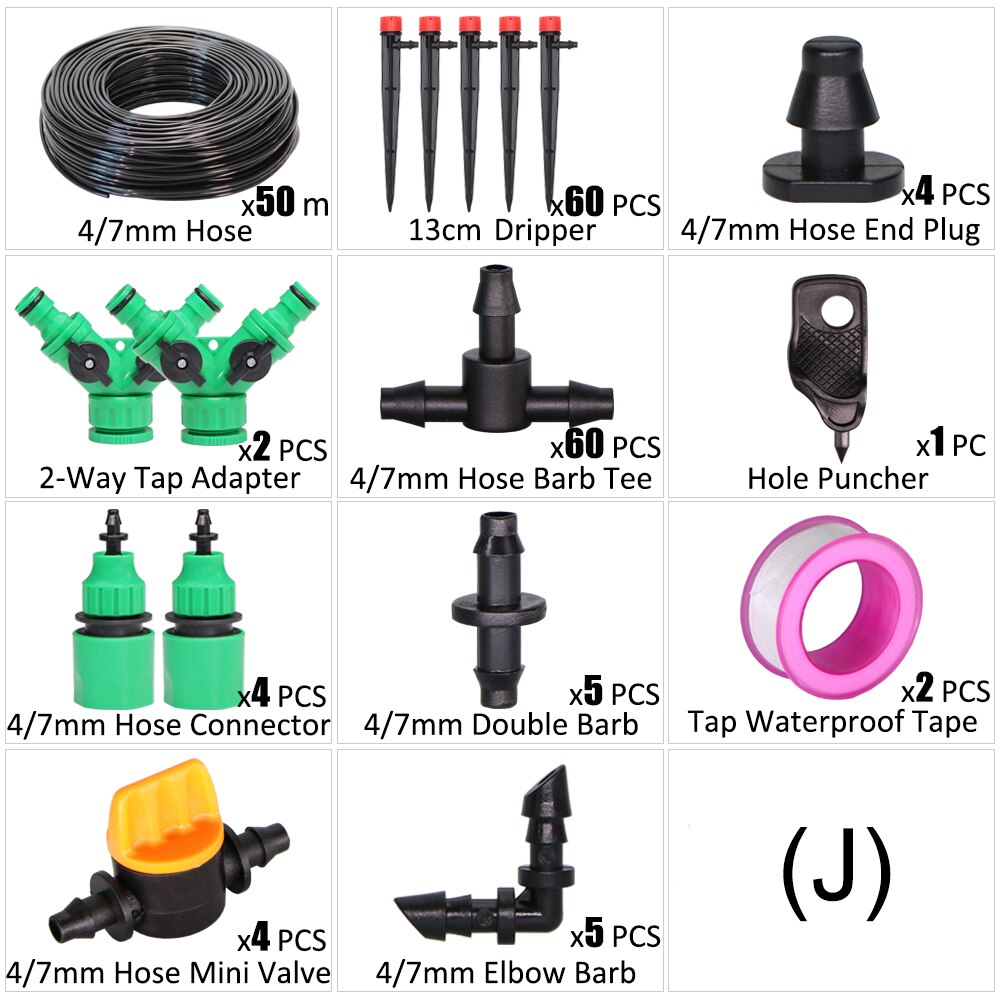 360 Degree Adjustable 8 Hole Sprinkler Kit - Mojito Fashion