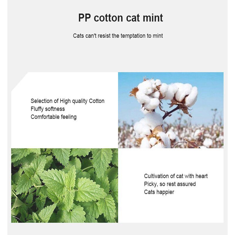 Cat Toy Catnip Interactive Plush Stuffed Chew Pet Toys Claw Funny Cat Mint Soft Teeth Cleaning Toy For Cat Kitten Pet Products