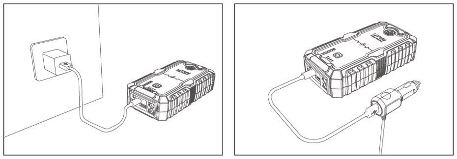 UTRAI Car Jump Starter Power Bank 16000/22000mAh 12V Starting Device Portable Emergency Car Booster Auto Car Battery Charger Gas