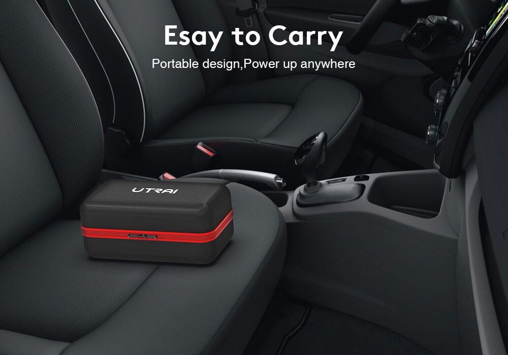UTRAI Car Jump Starter Power Bank 16000/22000mAh 12V Starting Device Portable Emergency Car Booster Auto Car Battery Charger Gas