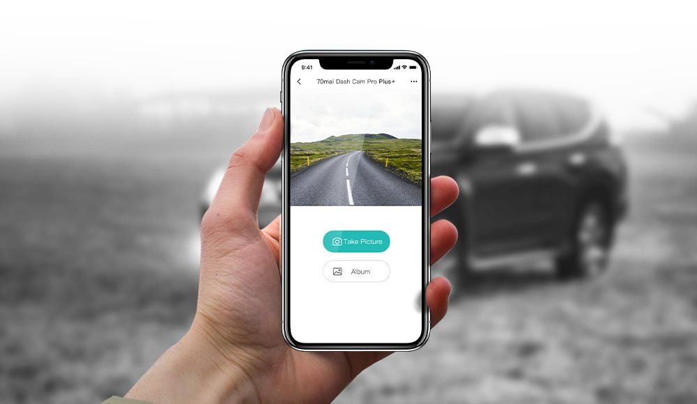 70mai Dash Cam Pro Plus+ 70mai Plus Car DVR Built-in GPS 1944P Speed Coordinates ADAS 24Hours Parking A500S