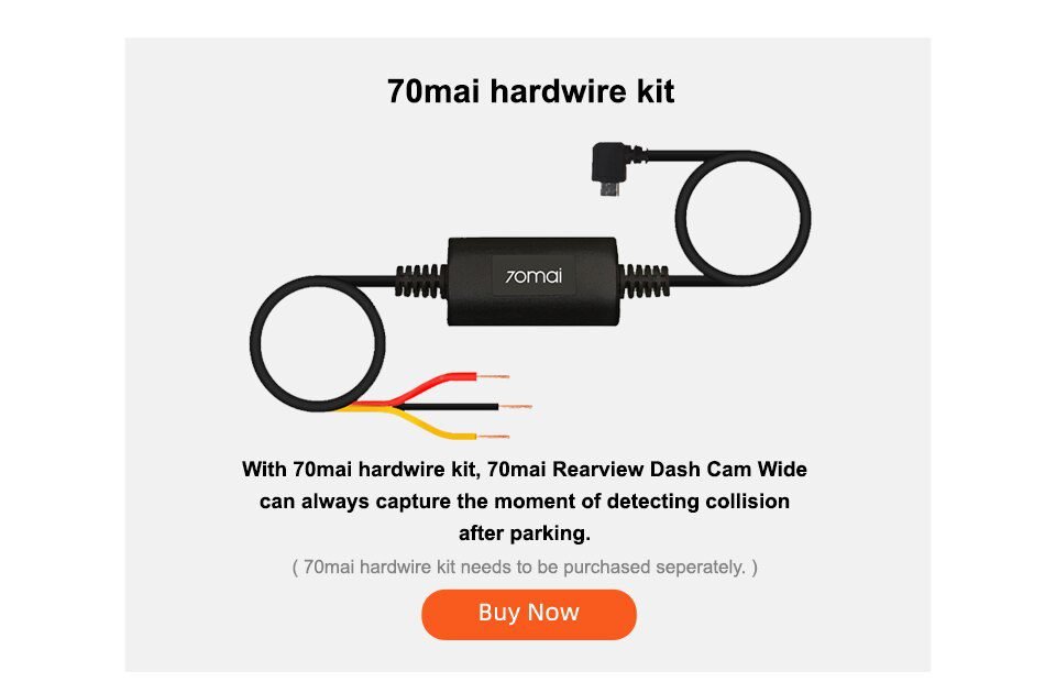 2020 New 9.35 Inch Full Screen 70mai Rearview Dash Cam Wide 1080P Auto Cam 130FOV 70mai Mirror Car Recorder Stream Media Car DVR