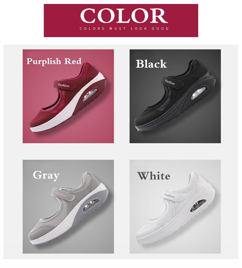 STS 2021 Summer Fashion Women Flat Platform Shoes Woman Breathable Mesh Casual Shoes Moccasin Zapatos Mujer Ladies Boat Shoes