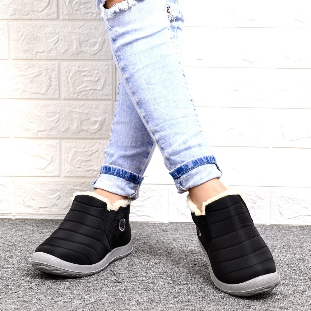 2020 winter boots women waterproof snow women shoes flat Casual Winter Shoes Ankle Boots for Women plus Size Couple shoes