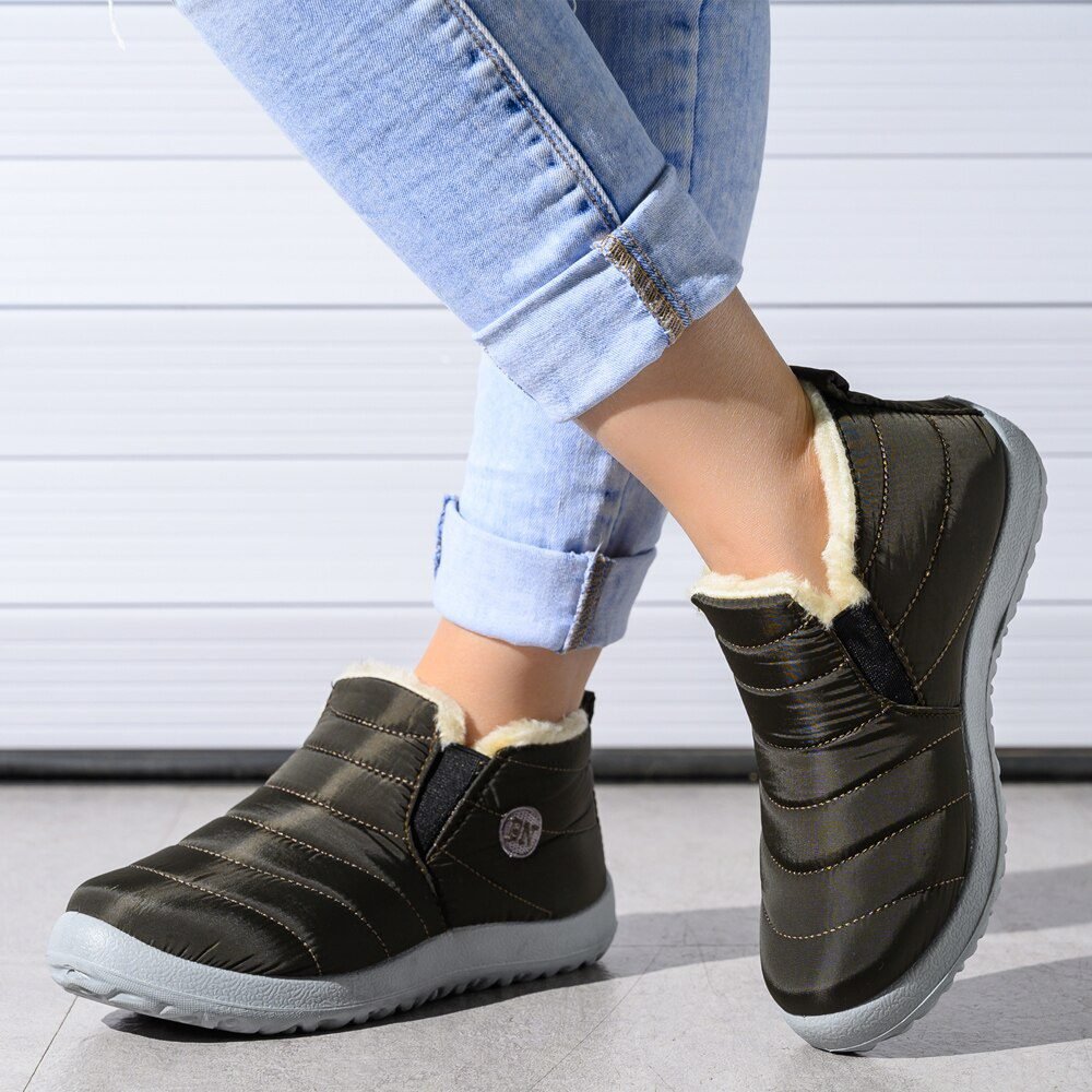 2020 winter boots women waterproof snow women shoes flat Casual Winter Shoes Ankle Boots for Women plus Size Couple shoes