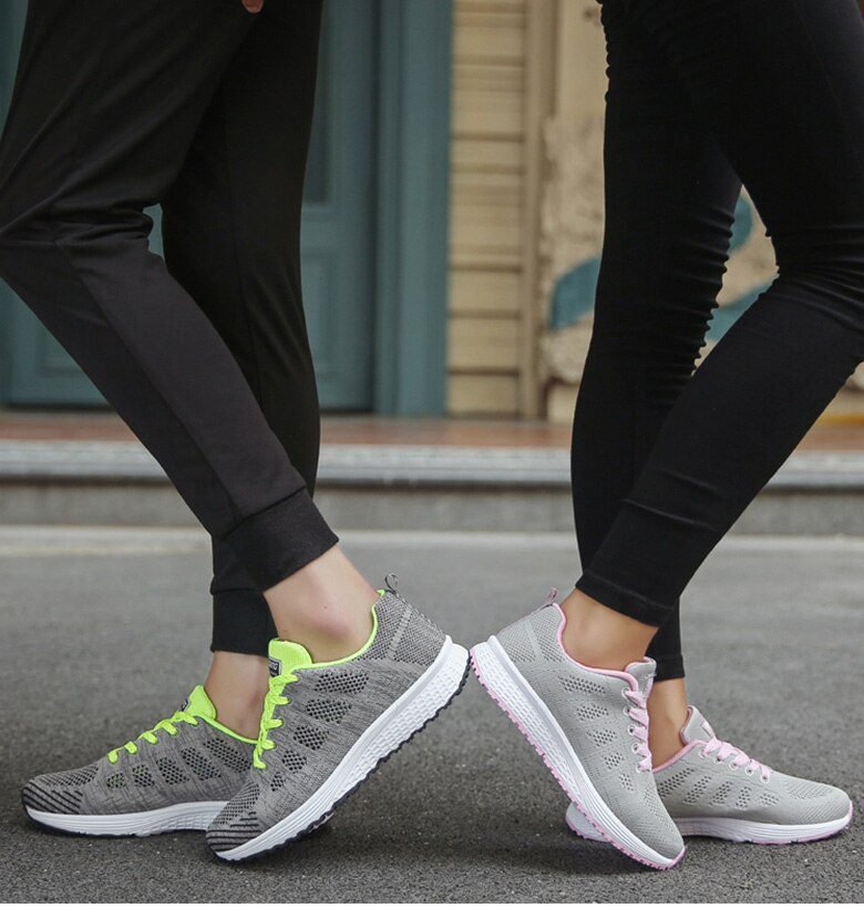 Sports Shoes Women Breathable Sneakers Women White Shoes For Basket Femme Ultralight Woman Vulcanize Shoes Couple Casual Sneaker