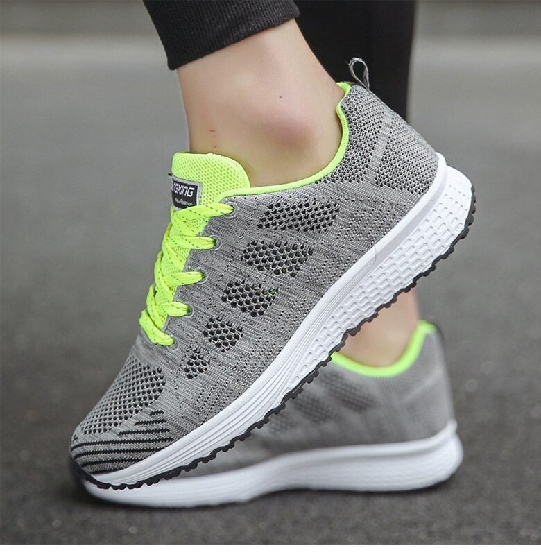 Sports Shoes Women Breathable Sneakers Women White Shoes For Basket Femme Ultralight Woman Vulcanize Shoes Couple Casual Sneaker
