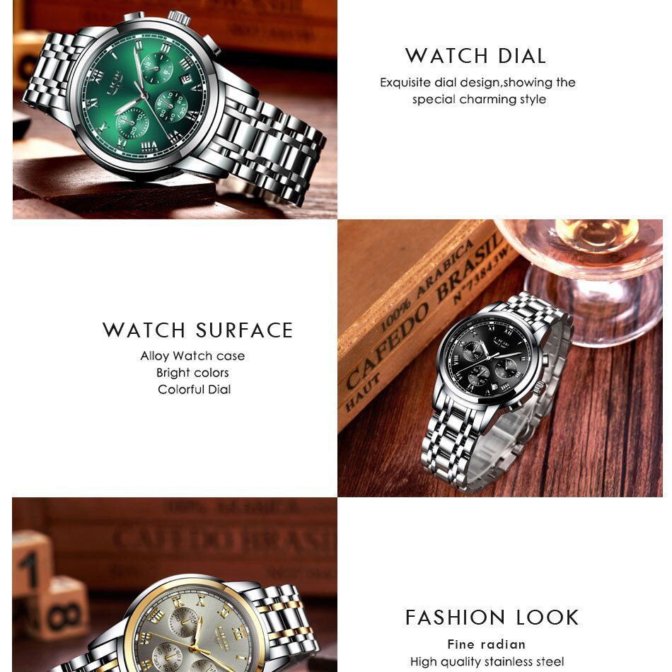 LIGE 2021 New Fashion Women Watches Ladies Top Brand Luxury Creative Steel Women Bracelet Watches Female Quartz Waterproof Watch