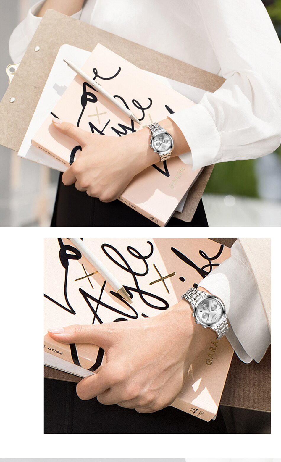 LIGE 2021 New Fashion Women Watches Ladies Top Brand Luxury Creative Steel Women Bracelet Watches Female Quartz Waterproof Watch