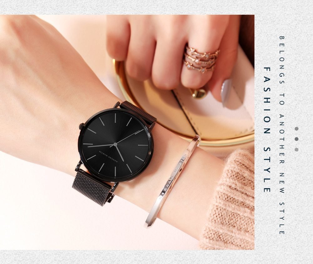 Drop shipping A++++ Quality Stainless Steel Band Japan Quartz Movement Waterproof Women Full Rose Gold Ladies Luxury Wrist Watch