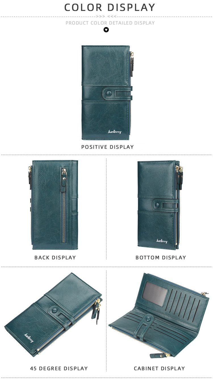 2020 Name Engrave Women Wallets Fashion Long Leather Top Quality Card Holder Classic Female Purse Zipper Brand Wallet For Women