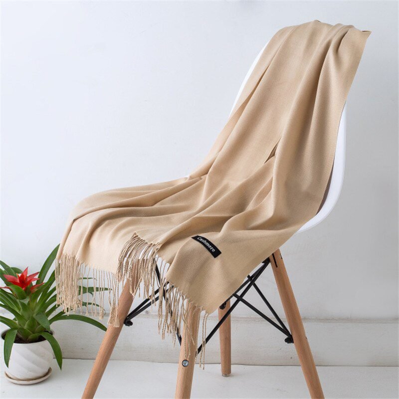 2020 fashion summer women scarf thin shawls and wraps lady solid female hijab stoles long cashmere pashmina foulard head scarves