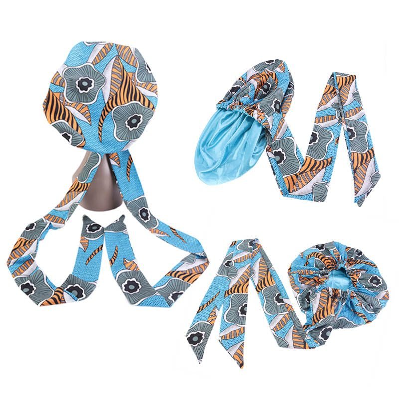 New African Headwrap In Women's Hair Accessories Scarf Wrapped Head Turban Ladies Hair Accessories Scarf Hat Headwrap Nigeria