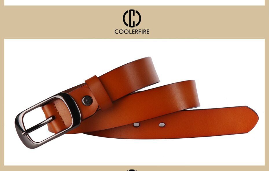Women's strap casual all-match Women brief genuine leather belt women strap pure color belts Top quality jeans belt WH001