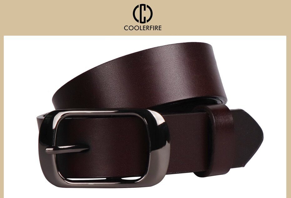 Women's strap casual all-match Women brief genuine leather belt women strap pure color belts Top quality jeans belt WH001