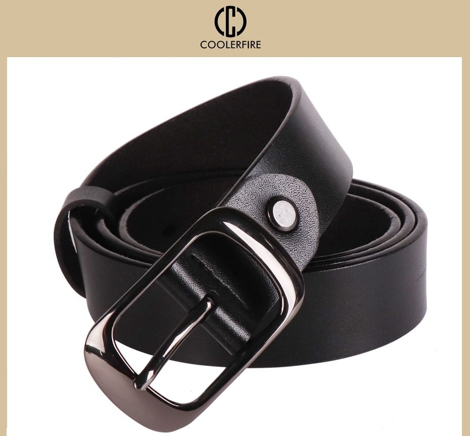 Women's strap casual all-match Women brief genuine leather belt women strap pure color belts Top quality jeans belt WH001