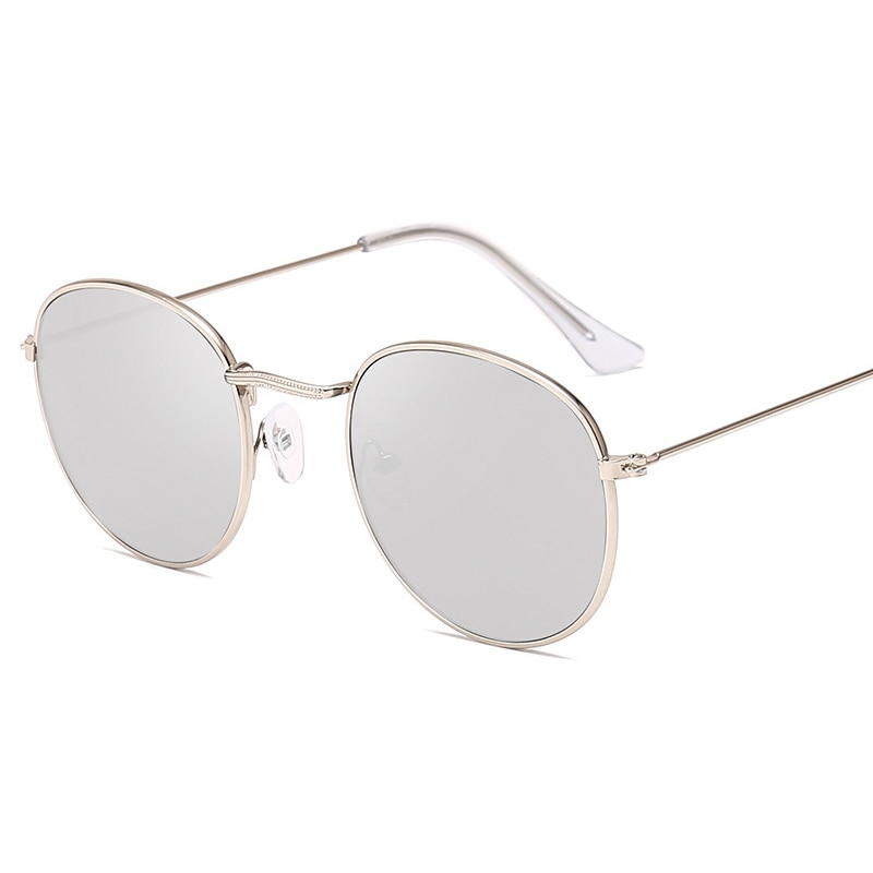 Women Branded Small Frame Round Sunglasses - MojitoFashion