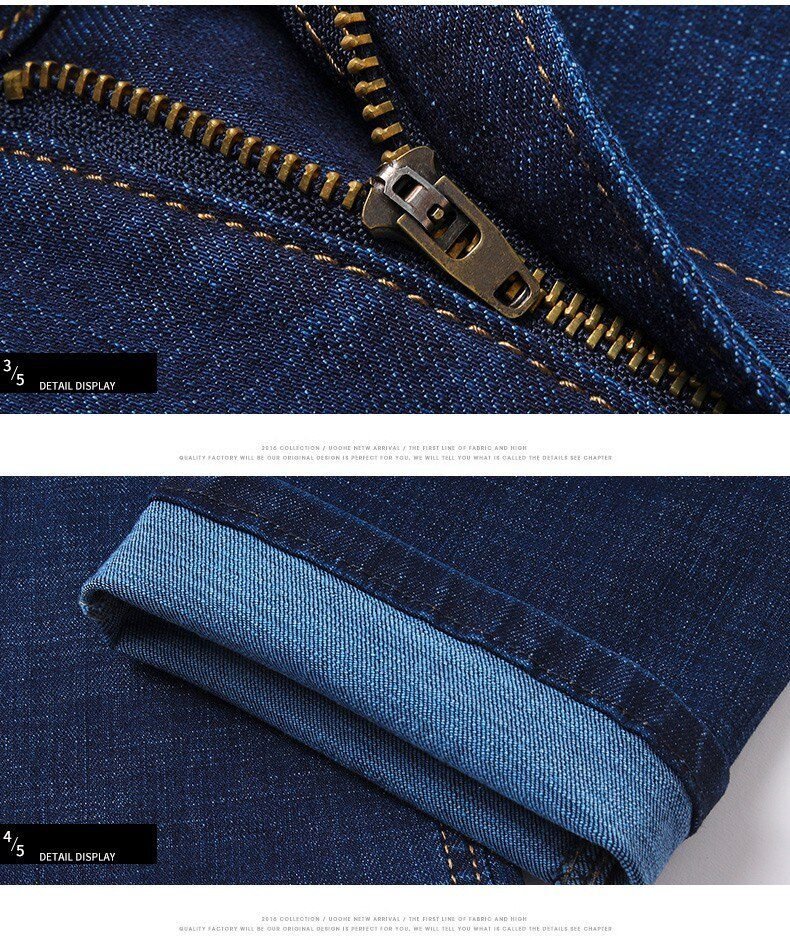 Brands Jeans Trousers Men Clothes 2020 New Black Elasticity Skinny Jeans Business Casual Male Denim Slim Pants Classic Style