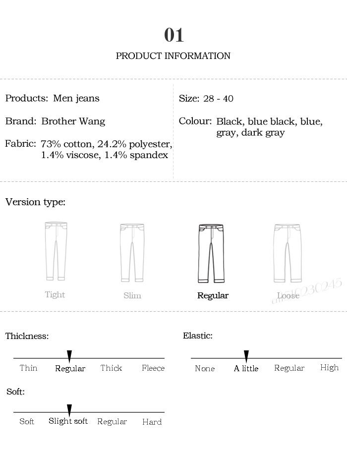 2021 New Men's Stretch Regular Fit Jeans Business Casual Classic Style Fashion Denim Trousers Male Black Blue Gray Pants