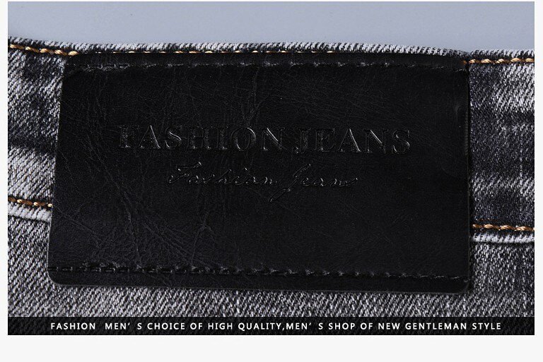 Men Classic Jeans Jean Homme Pantalones Hombre Men Mannen Soft Black Biker Masculino Denim Overalls Mens Pants