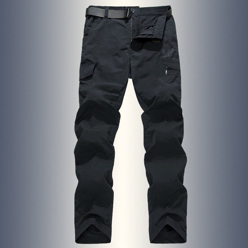 Men's Military Style Cargo Pants Men Summer Waterproof Breathable Male Trousers Joggers Army Pockets Casual Pants Plus Size 4XL