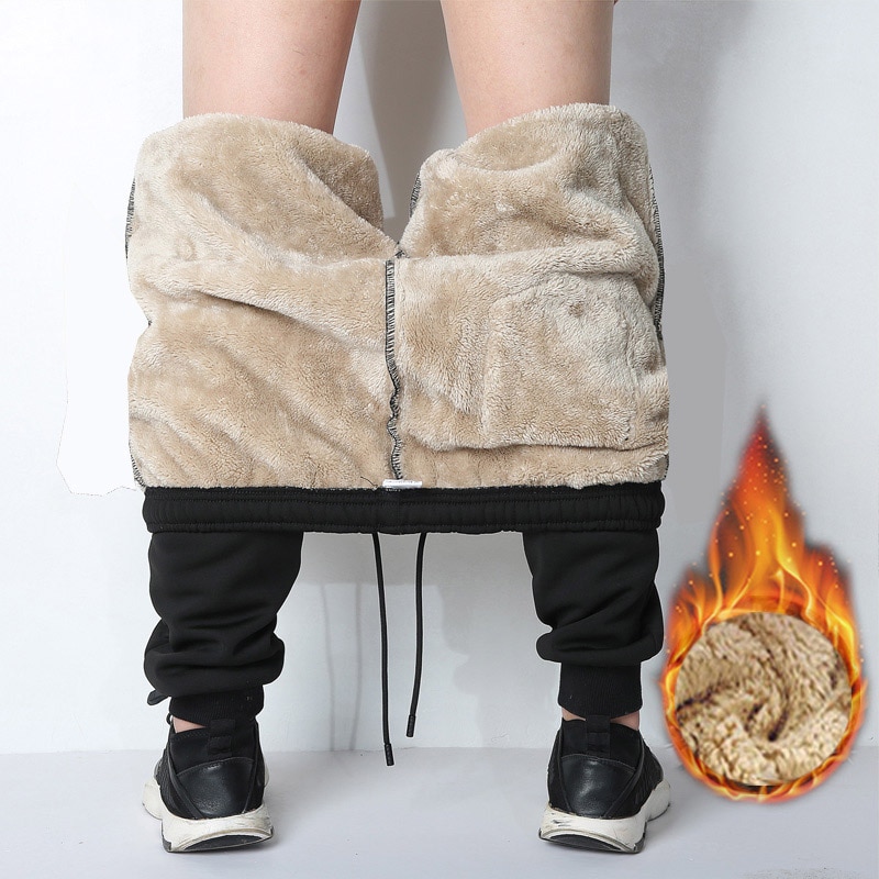 Men's Outside Warm Sweatpants - MojitoFashion