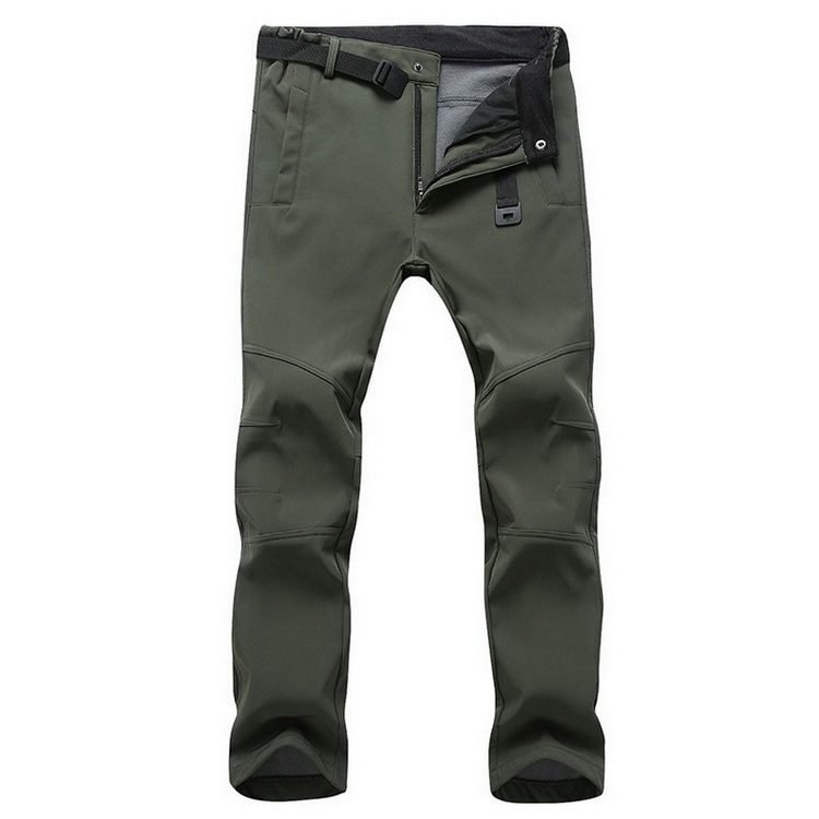 Stretch Waterproof Pants Men Casual Winter Thick Warm Fleece Shark Skin Trousers Male Windbreaker Sweatpants Mens Tactical Pants