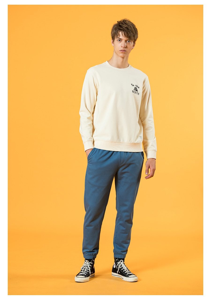 SIMWOOD 2021 Spring Winter New Jogger Pants Men Drawstring Trousers Casual Comfortable tracksuits plus size gym pants SJ130835