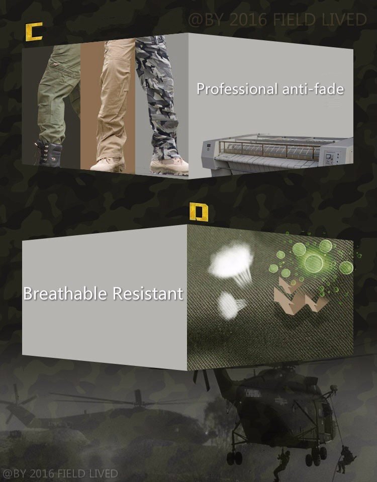 Men's Cargo Pants Army Military Style Tactical Pants Male Camo Jogger Plus Size Cotton Many Pocket Men Camouflage Black Trousers