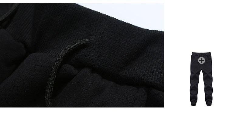 Men's Winter Pants Classic brand sweatpants super Warm Thick Pants cashmere Trousers For Men fleece Male long outdoors Pants men