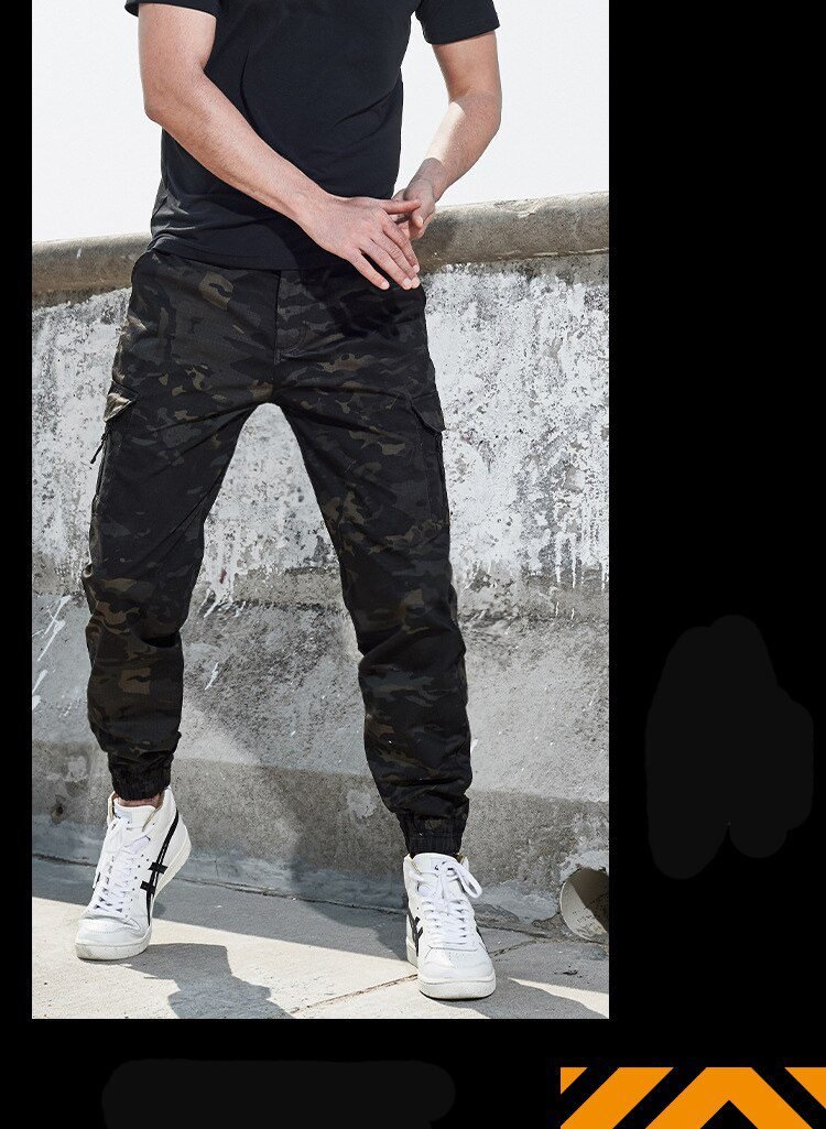 Mege Brand Men Fashion Streetwear Casual Camouflage Jogger Pants Tactical Military Trousers Men Cargo Pants for Droppshipping