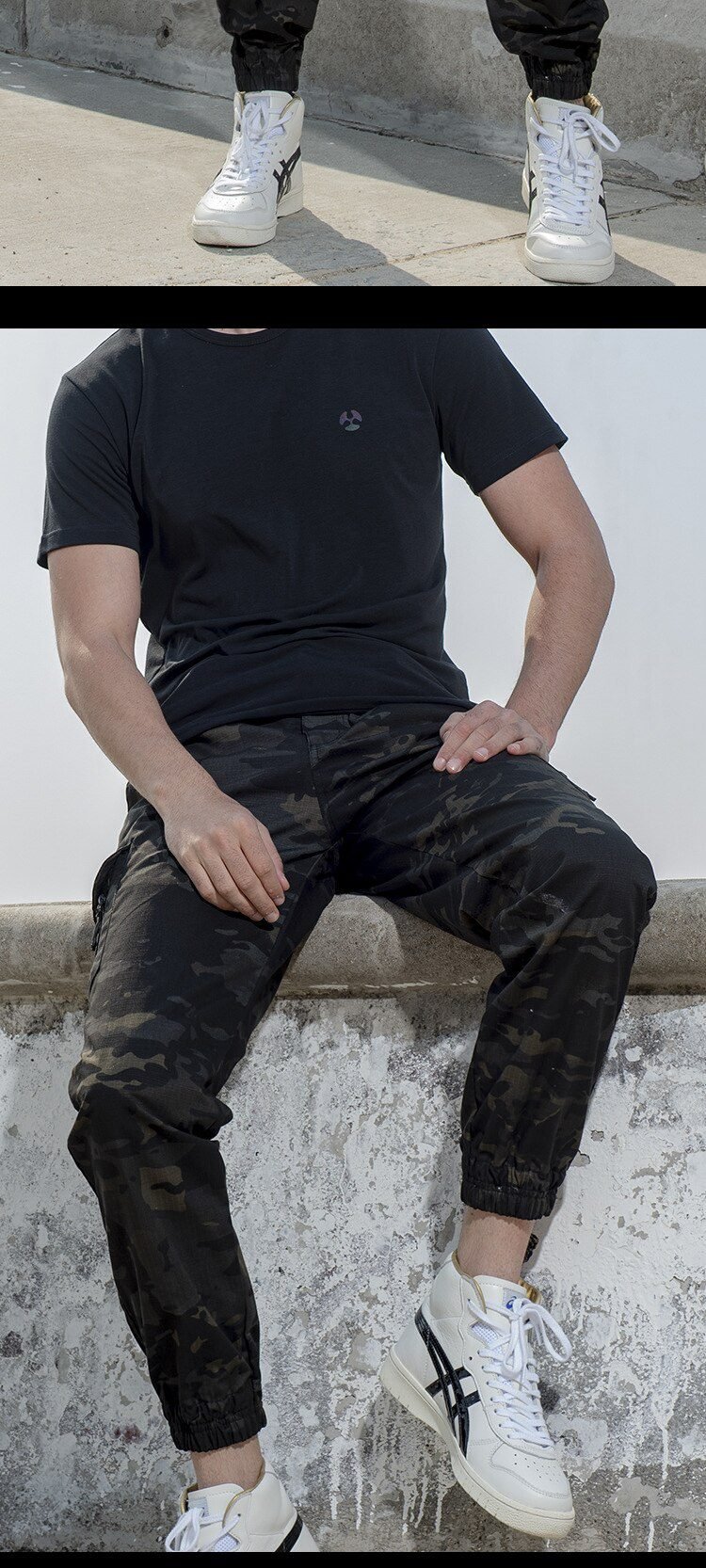 Mege Brand Men Fashion Streetwear Casual Camouflage Jogger Pants Tactical Military Trousers Men Cargo Pants for Droppshipping