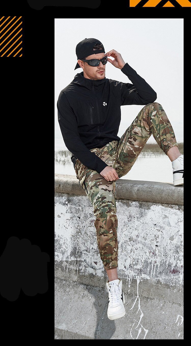 Mege Brand Men Fashion Streetwear Casual Camouflage Jogger Pants Tactical Military Trousers Men Cargo Pants for Droppshipping
