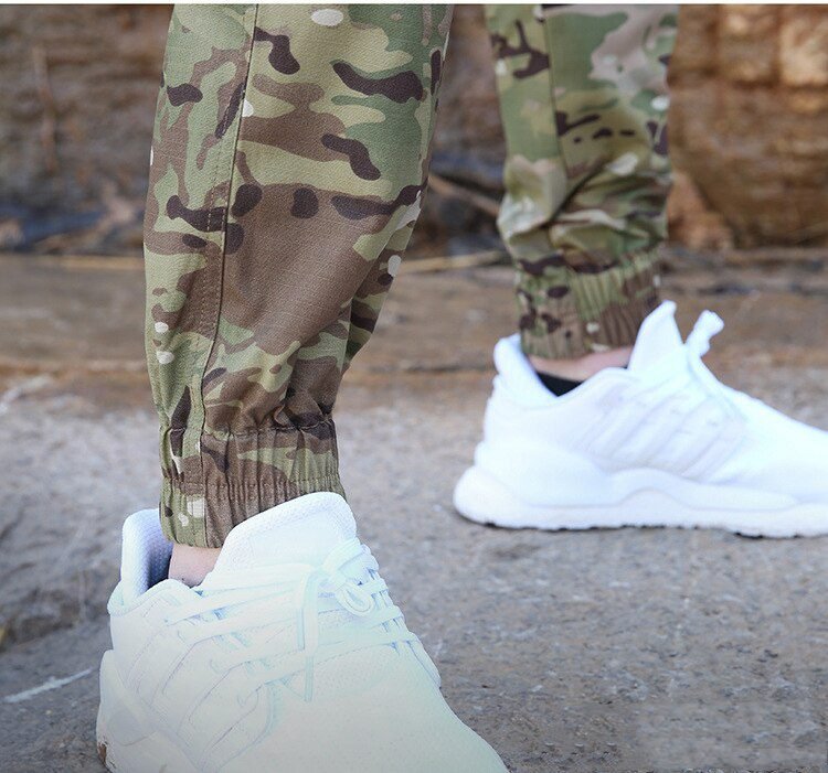 Mege Brand Men Fashion Streetwear Casual Camouflage Jogger Pants Tactical Military Trousers Men Cargo Pants for Droppshipping