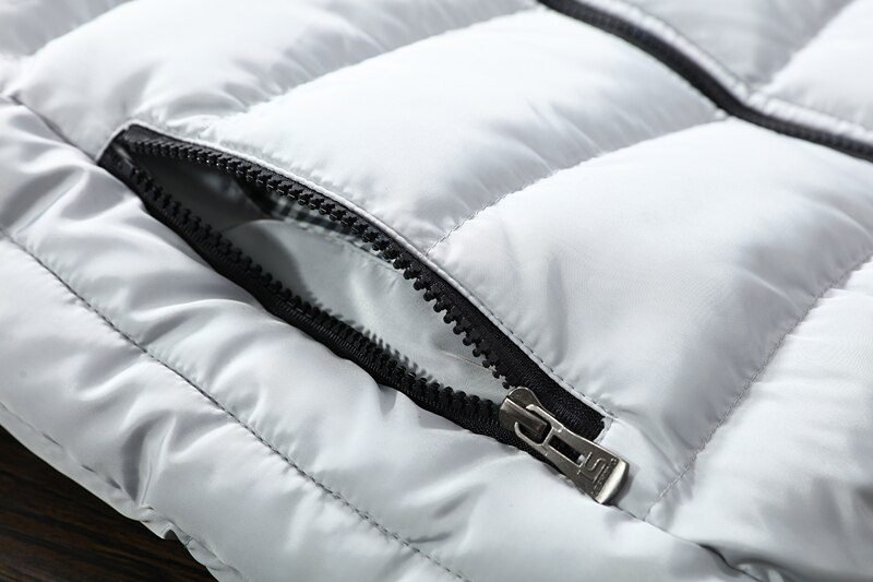 Mens Jacket Sleeveless Vest Winter Fashion Casual Slim Coats Brand Clothing Cotton-Padded Men's Vest Men Waistcoat Big Size 666