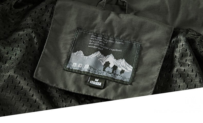 Men's Windbreaker Jackets Waterproof Military Hooded Water Proof Wind Breaker Casual Coat Male Clothing 2020 Autumn Jackets Men