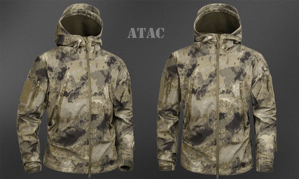 Mege Brand Clothing Autumn Men's Military Camouflage Fleece Jacket Army Tactical Clothing Multicam Male Camouflage Windbreakers