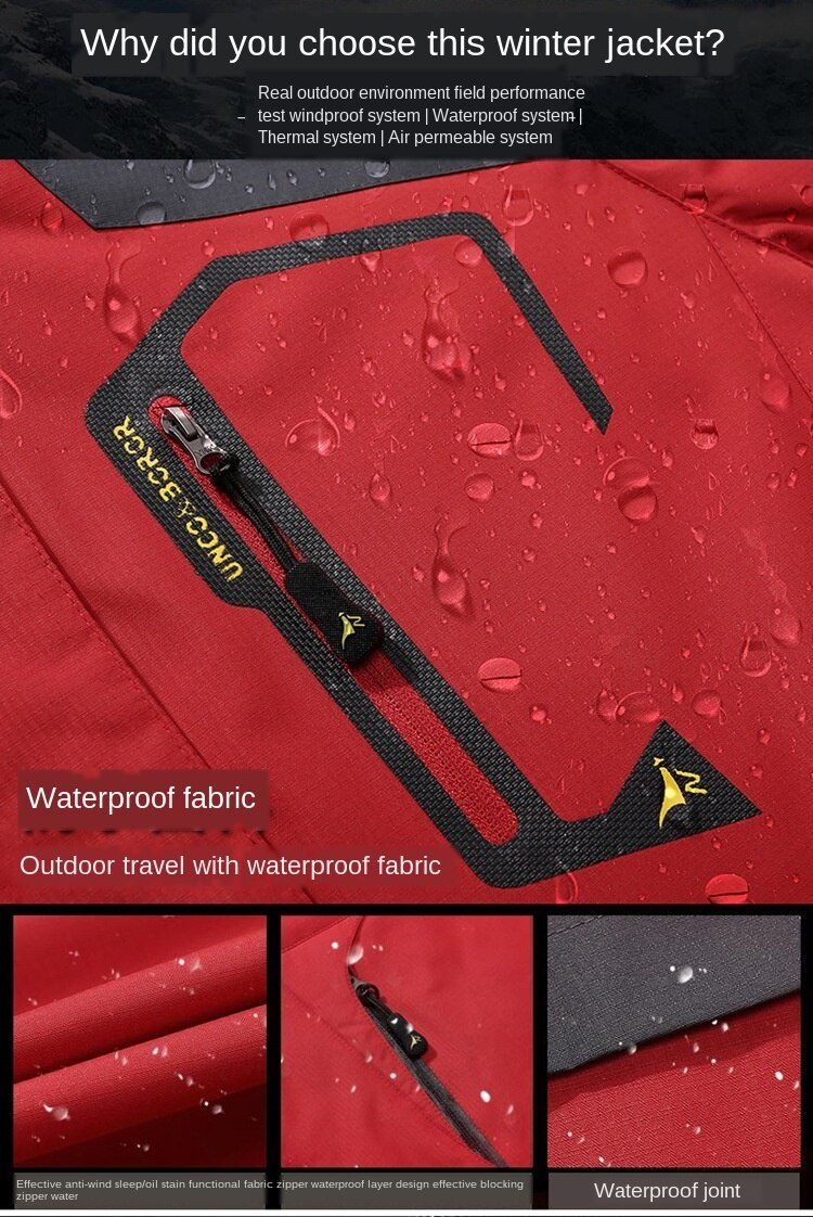 Winter Parka Men Windbreak Plus Velvet Thick Warm Windproof Fur Coats Male Military Hooded Anorak Jackets Men's Winter Jackets