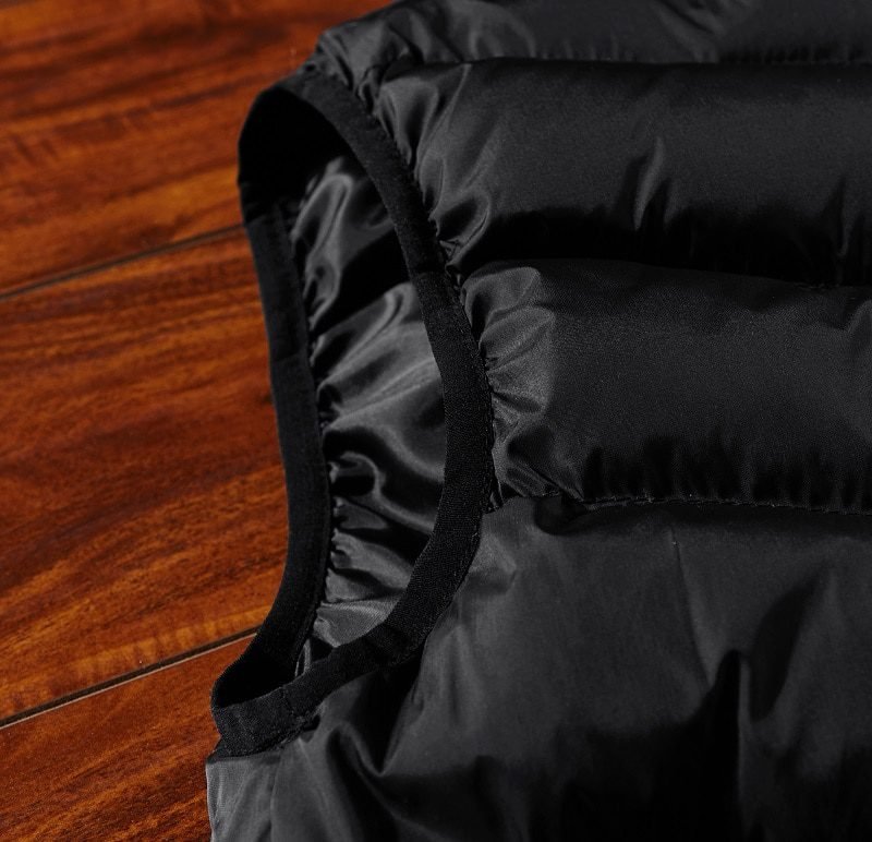 Fashion Mens Jacket Sleeveless Vest Spring Thermal Soft Vests Casual Coats Male Cotton Men's Vest Men Thicken Waistcoat 8XL