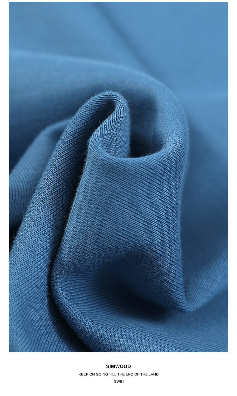 SIMWOOD 2021 Spring New Hoodies Men Casual Minimalist Sweatshirt O-Neck Embroidery Logo Plus Size Basic Pullover SI980547