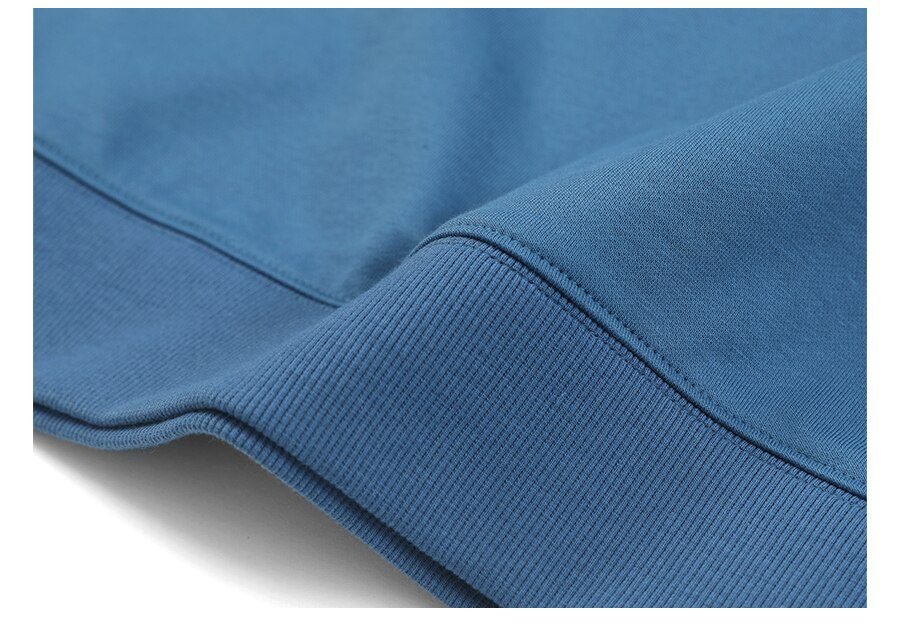 SIMWOOD 2021 Spring New Hoodies Men Casual Minimalist Sweatshirt O-Neck Embroidery Logo Plus Size Basic Pullover SI980547