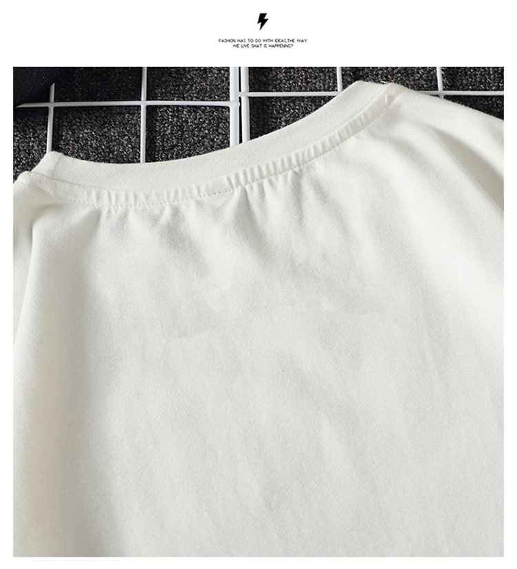 New Summer Men's T Shirt 2021 Fashion Solid T Shirt Mens Oversized Hip Hop Short Sleeve Casual Cotton Mens Streetwear Top Tees