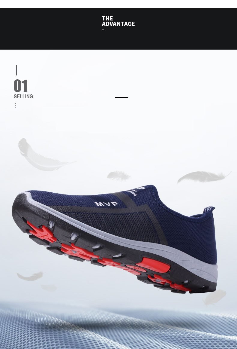 Summer Mesh Men Shoes Lightweight Sneakers Men Fashion Casual Walking Shoes Breathable Slip on Mens Loafers Zapatillas Hombre