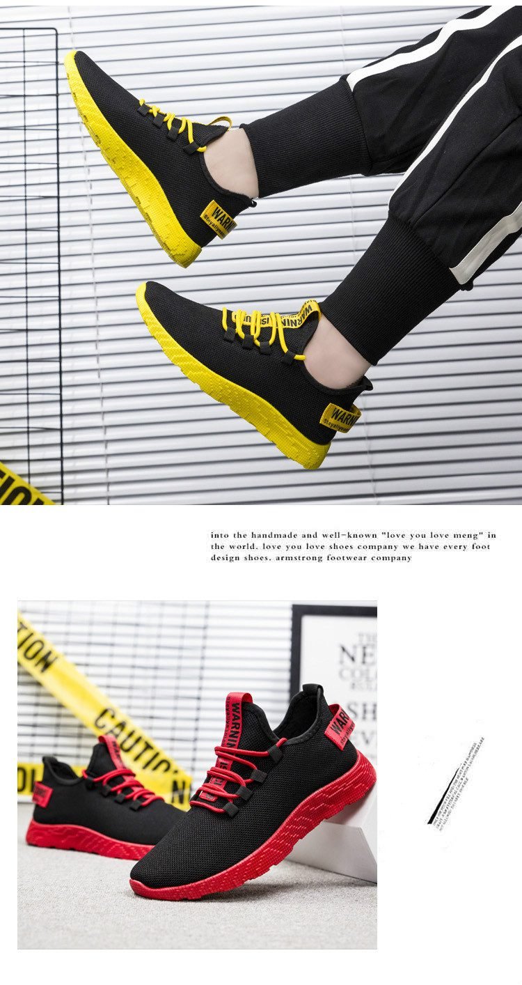 Men Sneakers 2019 New Breathable Lace Up Men Mesh Shoes Fashion Casual No-slip Men Vulcanize Shoes Tenis Masculino