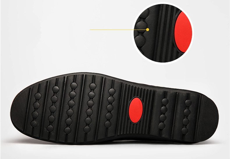 Genuine Leather Men Casual Shoes Luxury Brand 2021 Mens Loafers Moccasins Breathable Slip on Black Driving Shoes Plus Size 37-47