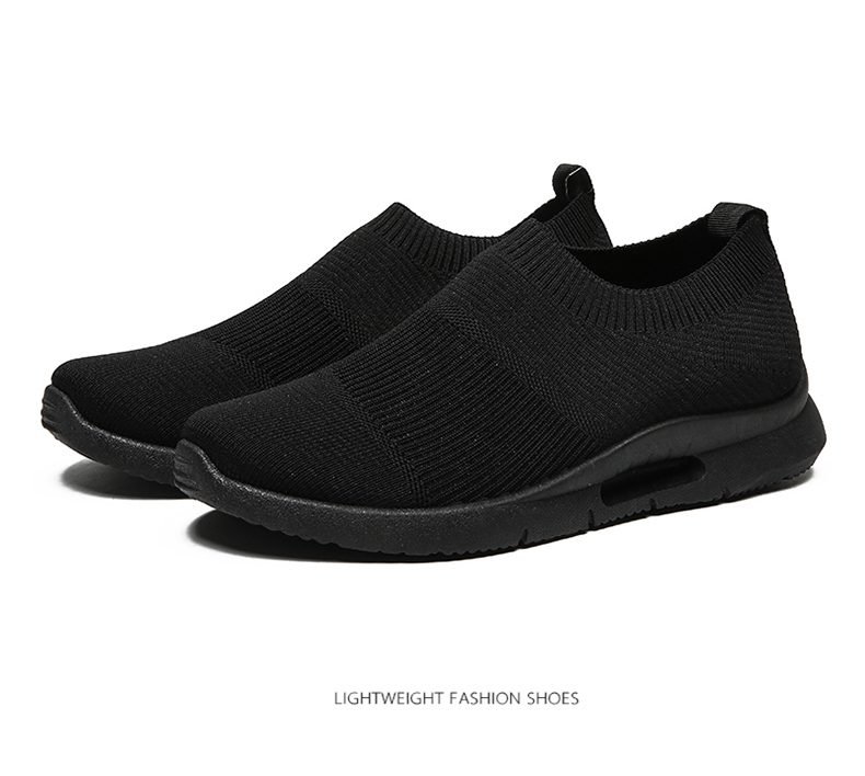 Damyuan Men Light Running Shoes Jogging Shoes Breathable Man Sneakers Slip on Loafer Shoe Men's Casual Shoes Size 46 2020