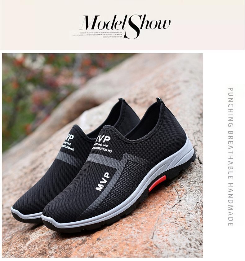 Summer Mesh Men Shoes Lightweight Sneakers Men Fashion Casual Walking Shoes Breathable Slip on Mens Loafers Zapatillas Hombre