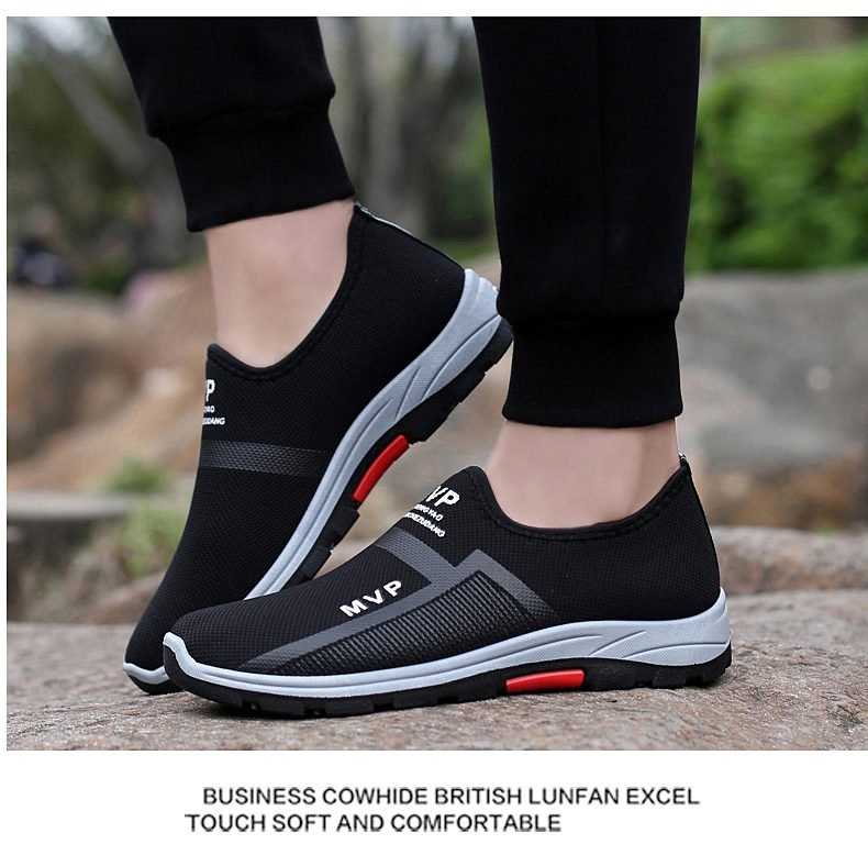 Summer Mesh Men Shoes Lightweight Sneakers Men Fashion Casual Walking Shoes Breathable Slip on Mens Loafers Zapatillas Hombre