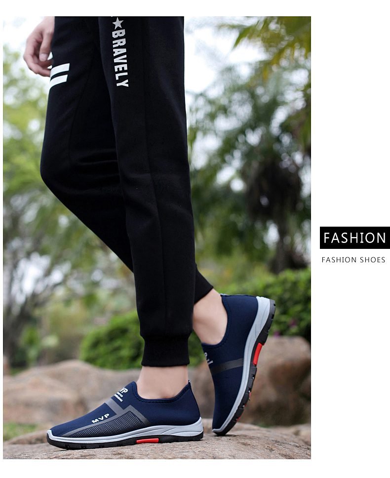 Summer Mesh Men Shoes Lightweight Sneakers Men Fashion Casual Walking Shoes Breathable Slip on Mens Loafers Zapatillas Hombre